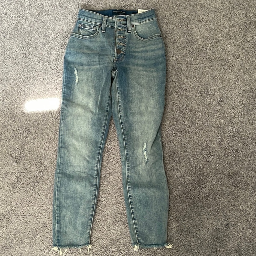 LUCKY High Rise Crop Jeans “Bridgette” - Picture 1 of 5